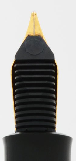 Pelikan M150 Fountain Pen - Old Style, Black Green, Gold Trim